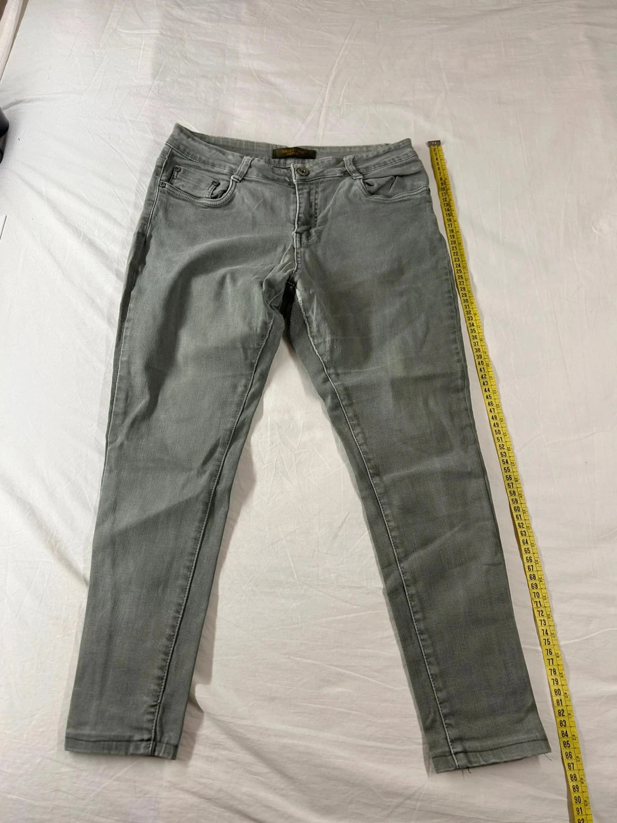 Jean gris vintage obiettivo denim